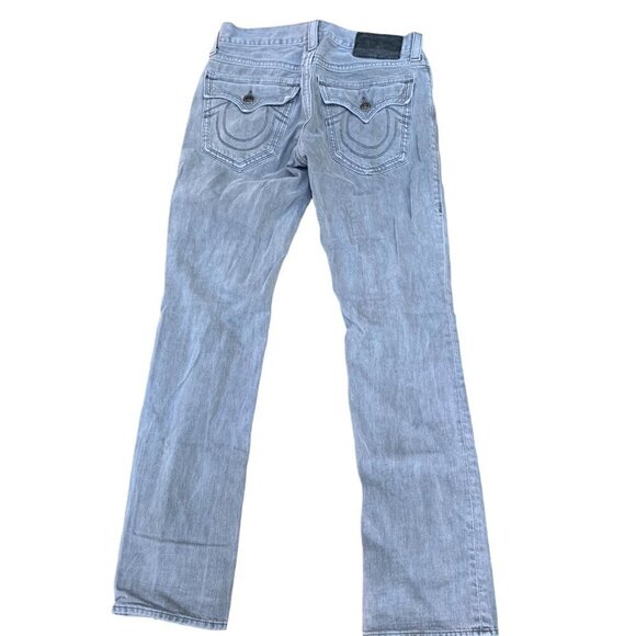 VINTAGE True Religion Jeans Size 30 RICKY QT Gray - Picture 6 of 7